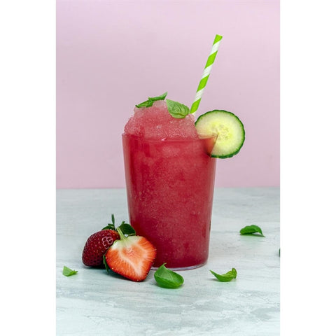 Simply Strawberry, Basil and Cucumber Cooler