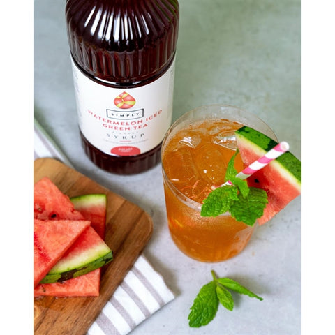 Simply Watermelon Iced Green Tea Syrup