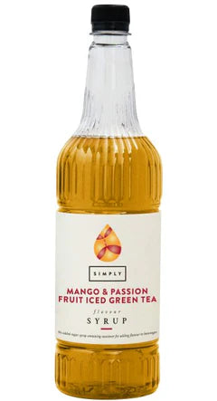 Simply Mango and Passion Fruit Iced Green Tea Syrup