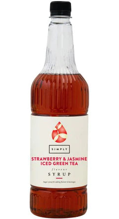 Simply Strawberry and Jasmine Iced Green Tea Syrup