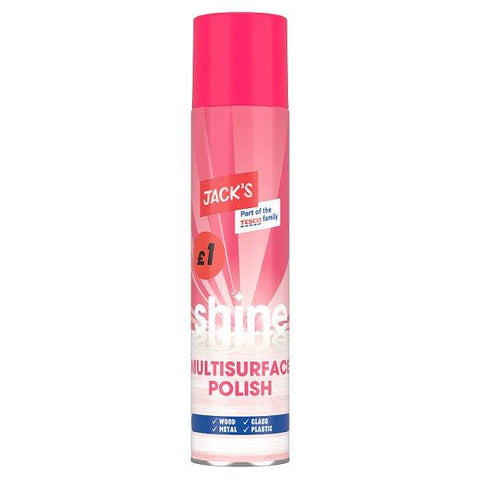 Jack's Shine Multisurface Polish 300ml (Case of 6)