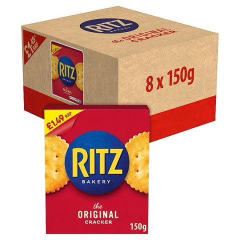 Ritz Bakery Original Cracker Box 150g (Case of 8)