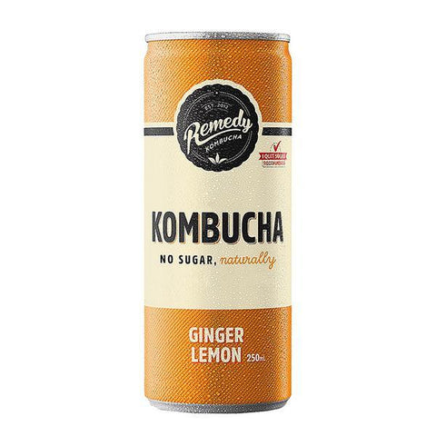 Remedy Kombucha Ginger Lemon - Honesty Sales U.K