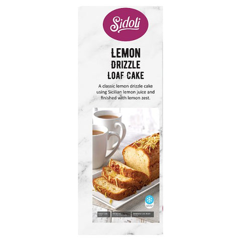 Sidoli Lemon Drizzle Loaf Cake 1.400kg