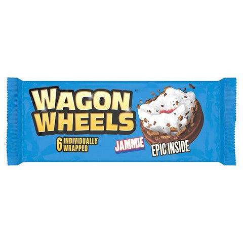 Wagon Wheels 6 Jammie (Case of 16)