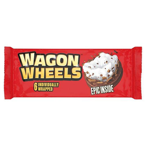 Wagon Wheels 6 Individually Wrapped (Case of 16)