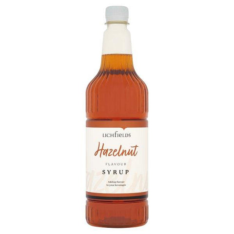 Lichfields Hazelnut Flavour Syrup 1 Litre