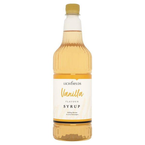 Lichfields Vanilla Flavour Syrup 1 Litre