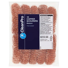 CleanPro 10 Copper Scourers Medium