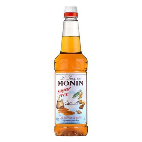 MONIN Caramel Sugar Free Syrup 1L