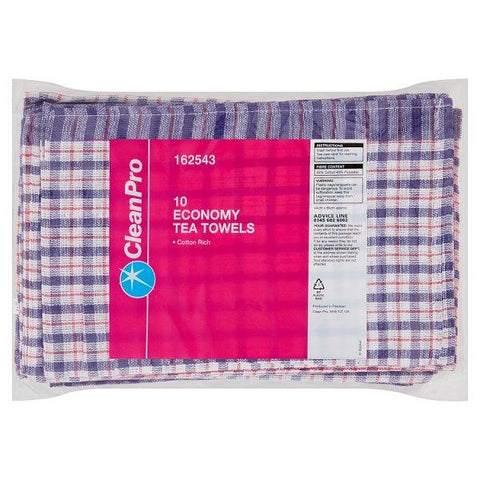 CleanPro 10 Economy Tea Towels