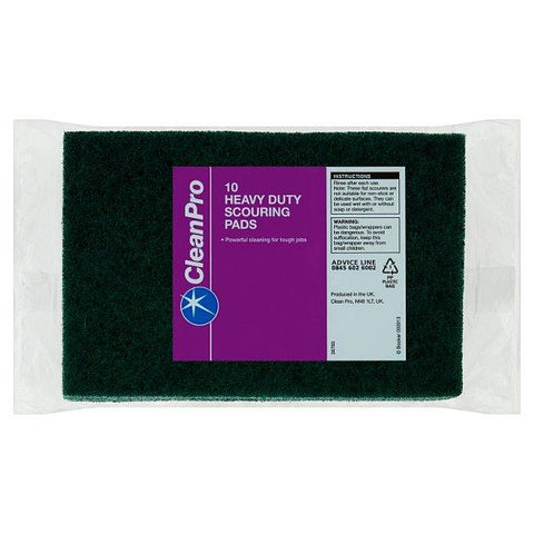 CleanPro 10 Heavy Duty Scouring Pads