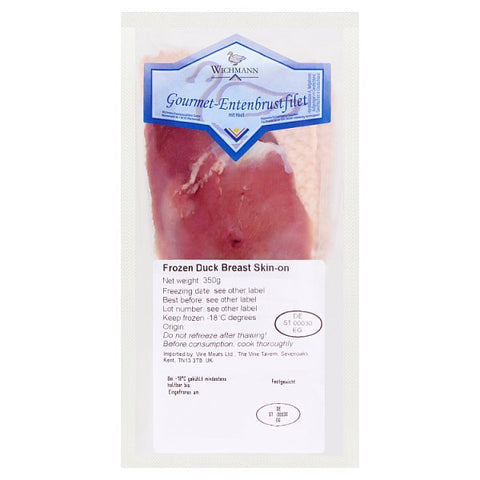 Wichmann Frozen Duck Breast Skin-On 350g