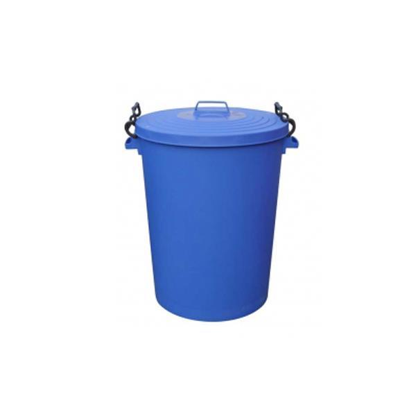 110L Clip Bin with Lid Blue - Honesty Sales U.K