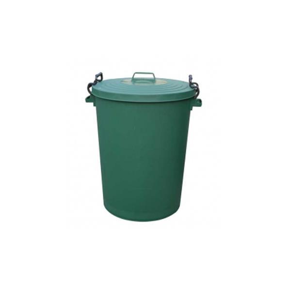 110L Clip Bin with Lid Green - Honesty Sales U.K