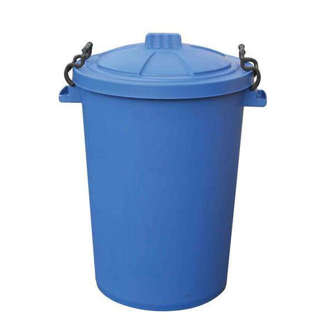 85L Clip Bin with Lid Blue - Honesty Sales U.K