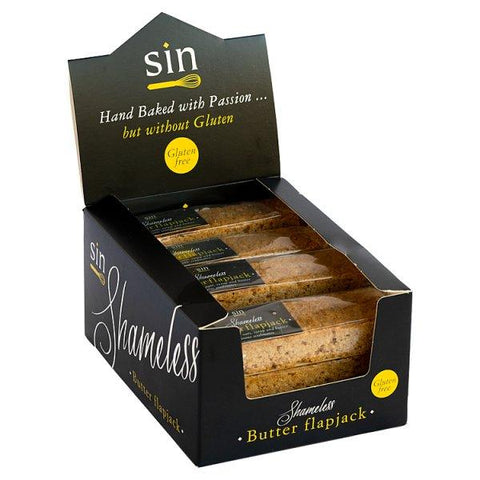 Sin Shameless Butter Flapjack 12 x 65g (Case of 12)