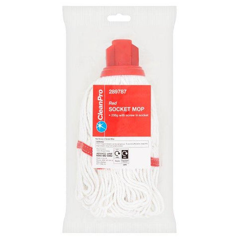 CleanPro Red Socket Mop