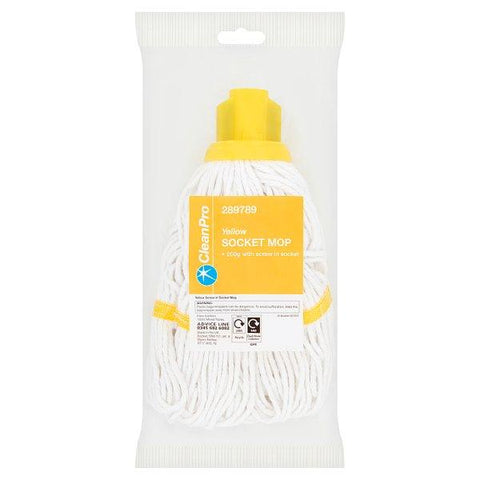 CleanPro Yellow Socket Mop