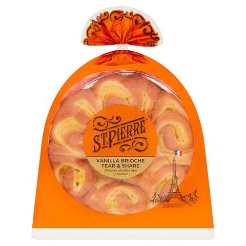 St Pierre Vanilla Brioche Tear & Share 500g