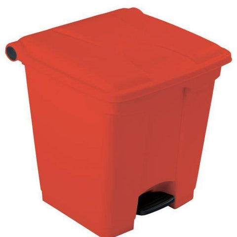 45L Step-on Container/Bin Red - Honesty Sales U.K