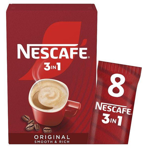 Nescafé 3 in 1 Original 8 x 16g (128g) (Case of 8)