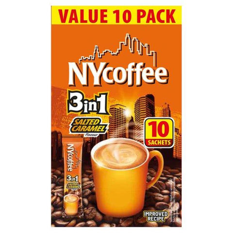 NYCoffee 3in1 Salted Caramel Flavour (14 x 10) 140g (Case of 10)