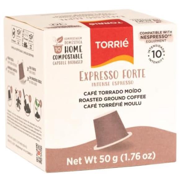 100% Home Compostable Nespresso Compatible Intense Strong Coffee 10 Capsules - Honesty Sales U.K