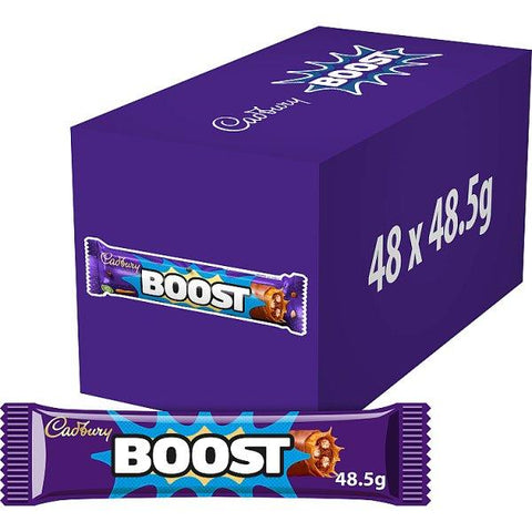 Cadbury Boost Chocolate Bar 48.5g (Case of 48)