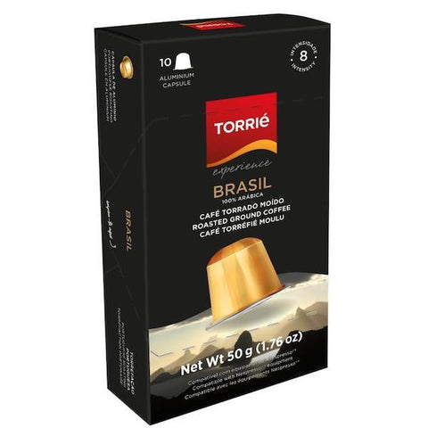 Nespresso Compatible Brasil Arabica Coffee 10 Capsules