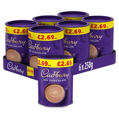 Cadbury Original Drinking Hot Chocolate 250g (Case of 6)