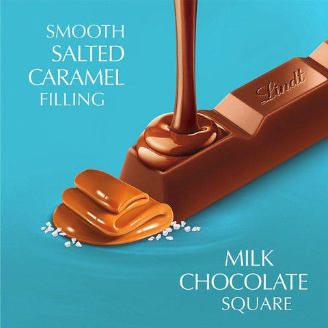 Lindt Lindor Salted Caramel Milk Chocolate Treat Bar 38g (Case of 24)