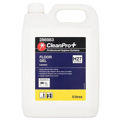 CleanPro+ Floor Gel Lemon 5 Litres