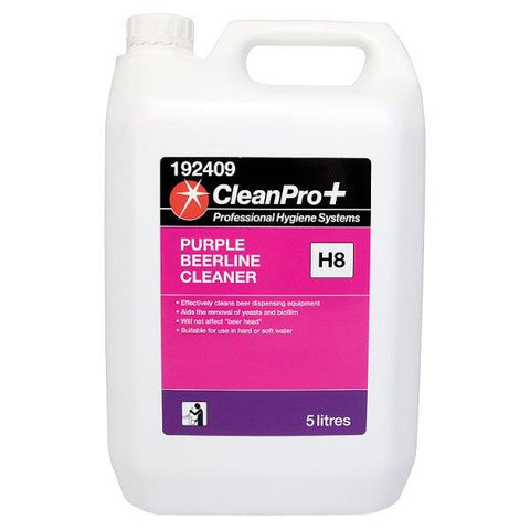 CleanPro+ Purple Beerline Cleaner H8 5 Litres