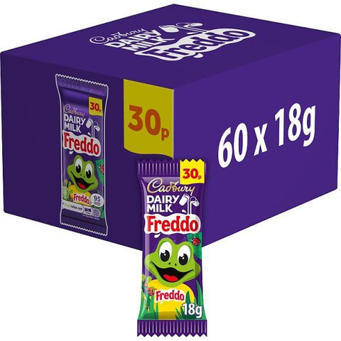 Cadbury Dairy Milk Freddo Chocolate Bar 18g (Case of 60)