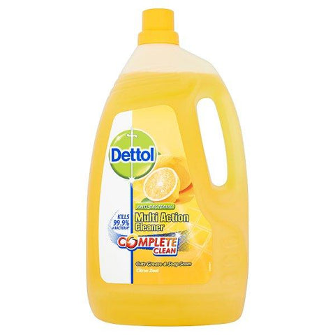 Dettol Anti-Bacterial Multi Action Cleaner Complete Clean Citrus Zest 4L