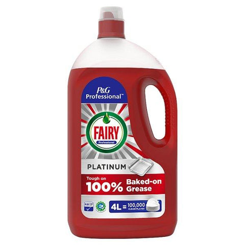 Fairy Professional Platinum Washing Up Liquid, 4L