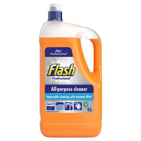 Flash Professional All-Purpose Cleaner Light Citrus 5L (Case of 2)