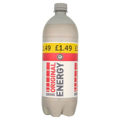 Euro Shopper Original Energy Drink 1 Litre (Case of 12) - Honesty Sales U.K