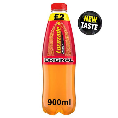 Lucozade Energy Drink Original 900ml (Case of 12)