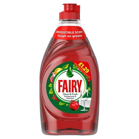 Fairy Washing Up Liquid Pomegranate & Grapefruit 320ML (Case of 10)