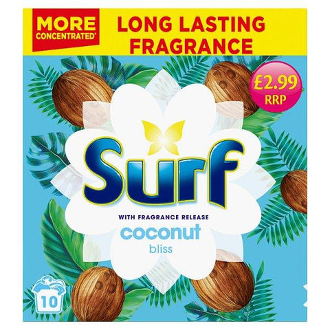 Surf LAUNDRY POWDER Coconut 500 G 10 Washes (Case of 7)