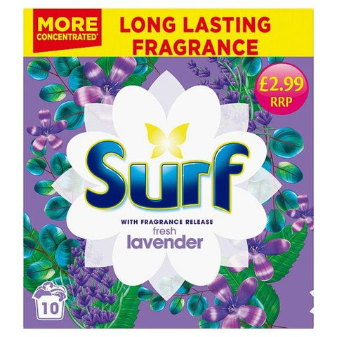 Surf LAUNDRY POWDER Lavender 500 G 10 Washes (Case of 7)