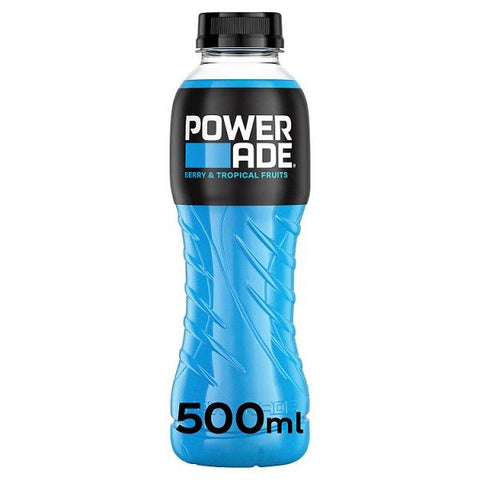 Powerade Berry and Tropical Sports Drink 500ml (Case of 12)