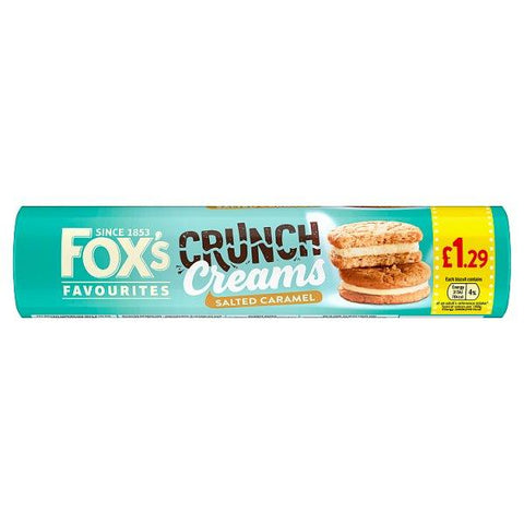 Fox's Salted Caramel Crunch Creams 200g (Case of 12)