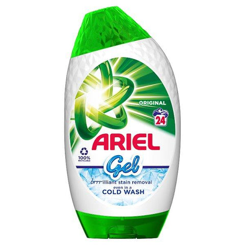 Ariel Washing Liquid Gel Original, 24 Washes (Case of 6)