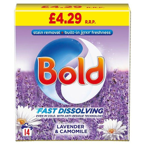 Bold Washing Powder 700g, 14 Washes (Case of 6)