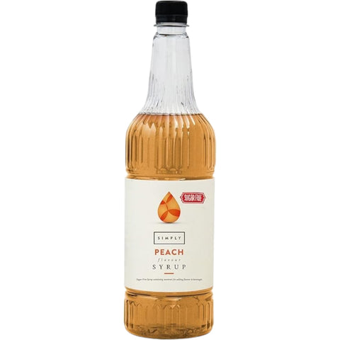 Simply Sugar Free Peach Syrup