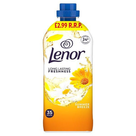 Lenor Fabric Conditioner Summer Breeze 35 Washes (Case of 8)