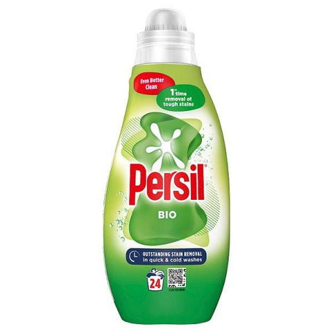 Persil Laundry Washing Liquid Detergent Bio 648 ml (24 washes (Case of 5)